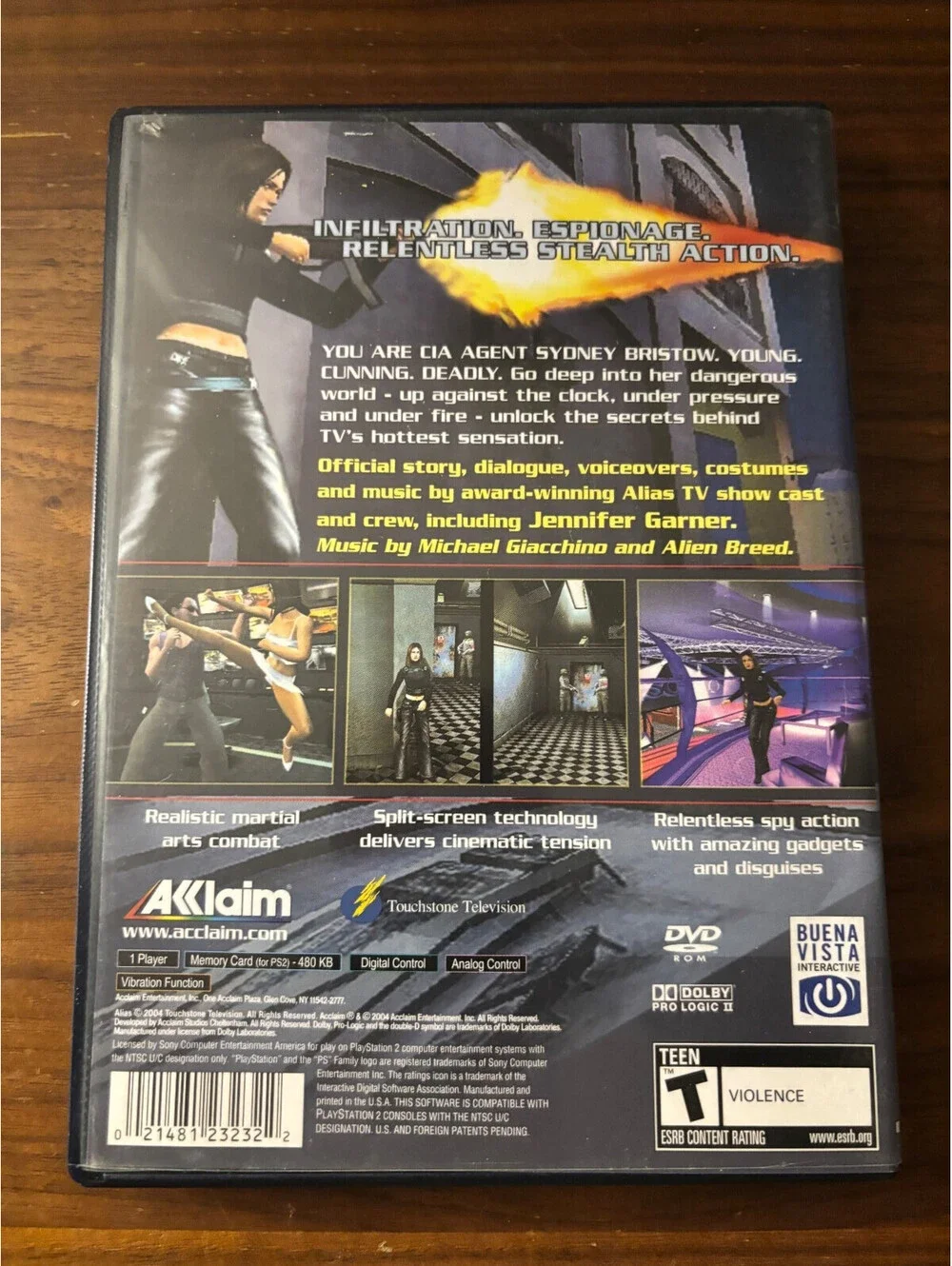 Alias (Sony PlayStation 2, PS2, 2004)